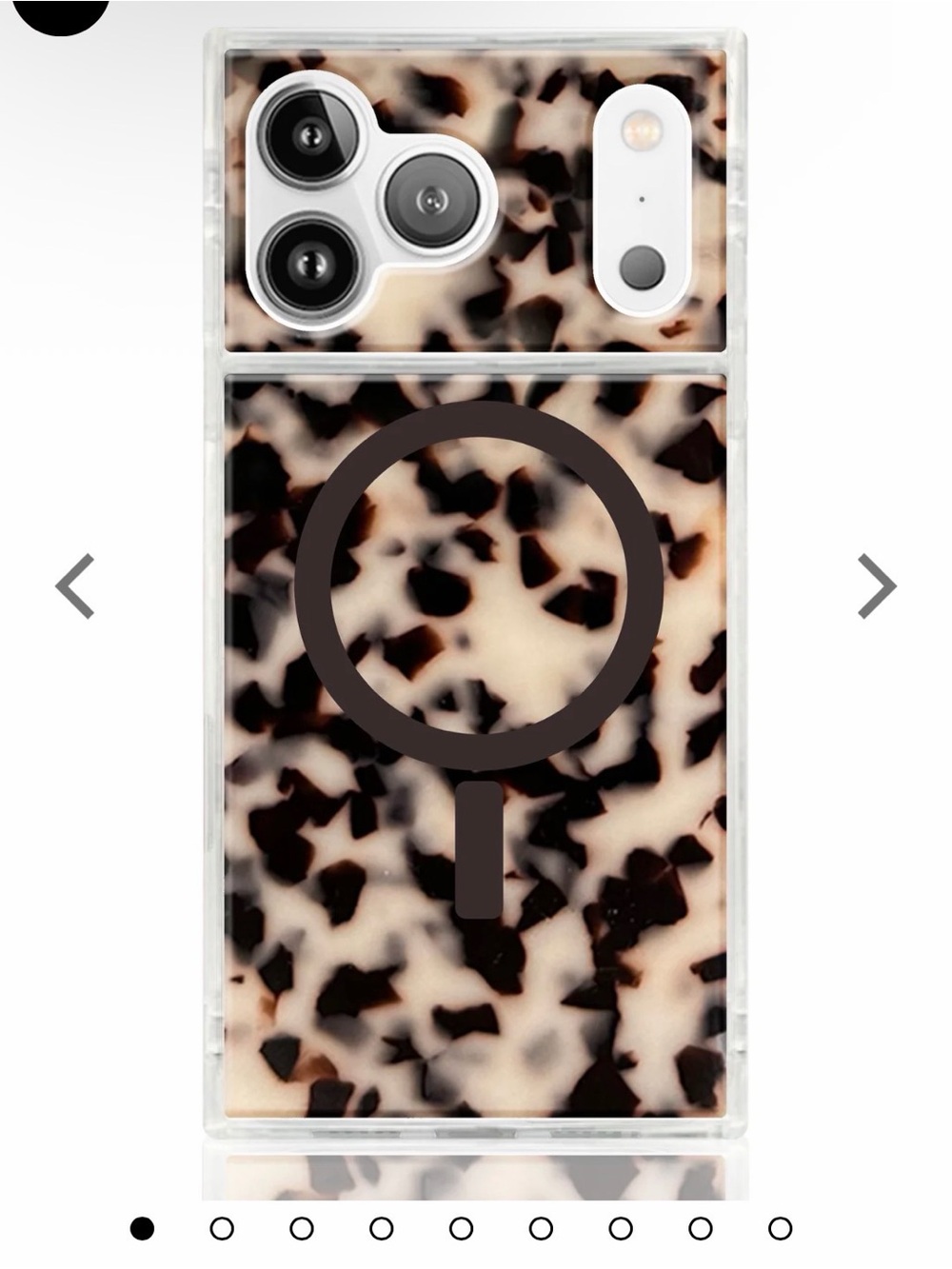 Square Blonde Tortoise Shell iPhone
Case - Iphone Pro Magsafe